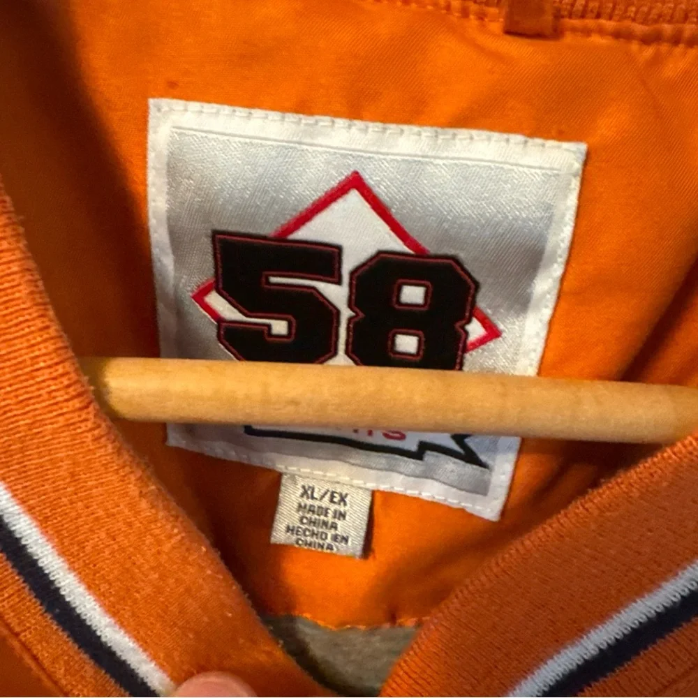 Vintage Illinois Fighting Illini XL 58 Sports NCAA Pullover 90s Pockets - Picture 7 of 8